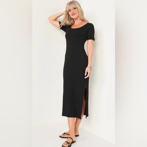 Old navy ribbed short sleeve maxi dress-plus size